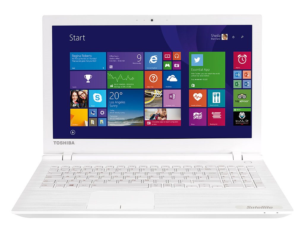 TOSHIBA SATELLITE C55D-C-120 BEYAZ NOTEBOOK