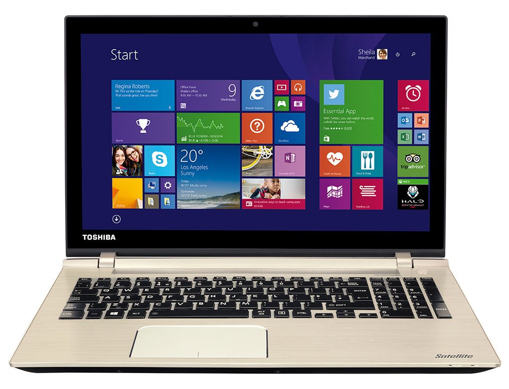 TOSHIBA SATELLITE P50-C-11V GOLD NOTEBOOK