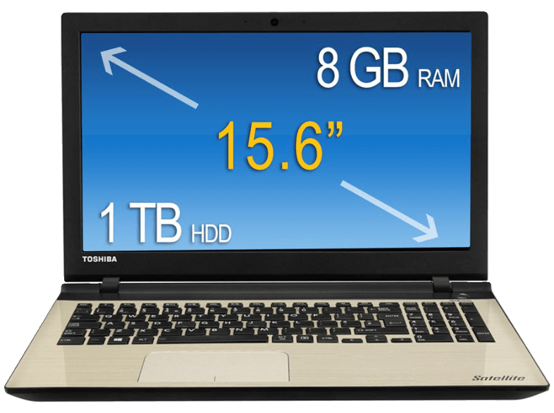 TOSHIBA Satellite L50-C-16F 15.6 inç Notebook