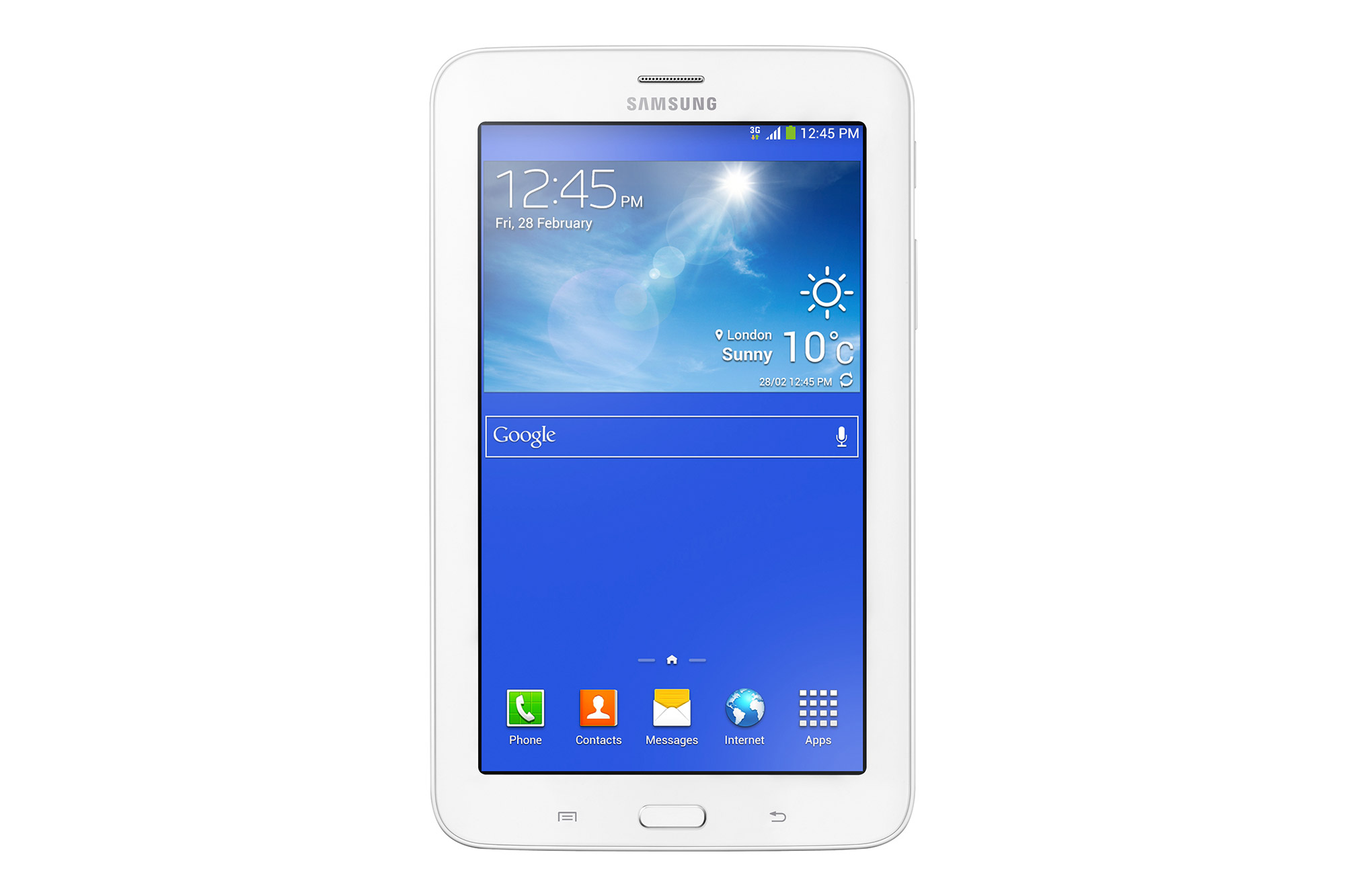 SM-T113NDWATUR Samsung Galaxy Tab 3 SM-T113 7'' Beyaz Android 4.4 Tablet PC