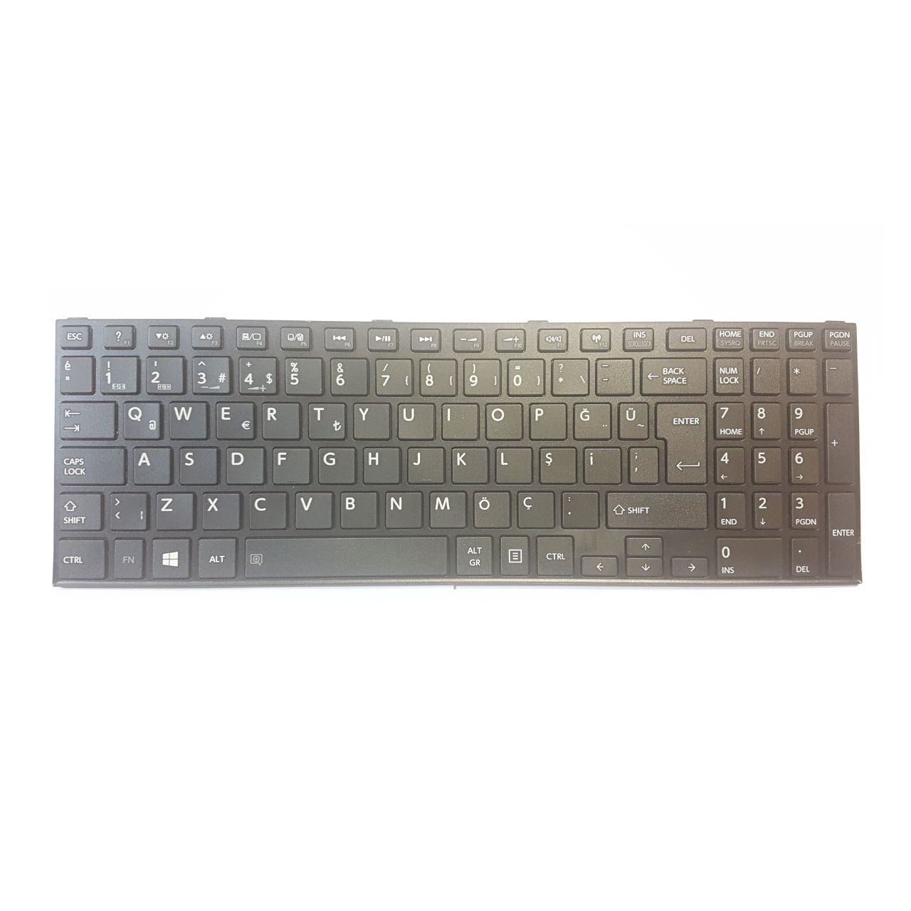 Clavier AZERTY Français D'origine Pour Toshiba Satellite C50-B - Neuf - Réf. 6936820390097