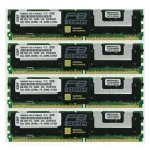 16GB KIT 4X4GB HP Hewlett Packard Workstation xw8400 xw8600 FBDIMM RAM