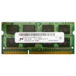 4GB 204p PC3-10600S-9-11-FP DDR3-1333 2Rx8 1.5V SODIMM, Micron, CRH, MT16JTF51264HZ-1G4H1, 166MHz