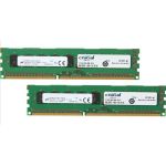 Crucial 16GB (2 x 8GB) 240-Pin DDR3 SDRAM ECC Unbuffered DDR3 1600 (PC3 12800) Server Memory Model CT2KIT102472BD160B