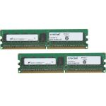 Crucial 4GB (2 x 2GB) 240-Pin DDR2 SDRAM ECC Unbuffered DDR2 800 (PC2 6400) Server Memory Model CT2KIT25672AA80E