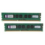 Kingston 16GB (2 x 8GB) 240-Pin DDR3 SDRAM ECC Unbuffered DDR3 1333 Server Memory Model KVR1333D3E9SK2/16G