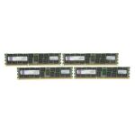 Kingston 64GB (4 x 16GB) 240-Pin DDR3 SDRAM ECC Registered DDR3 1600 Server Memory DR x4 Model KVR16R11D4K4/64