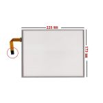 225*173mm .4inch 4 wire Resistive Touch Screen Panel Digitizer