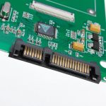 ZIF LIF to 7 + 15 Pin SATA Adapter 1.8'' HDD Hard Disk Drive SSD Converter Kart