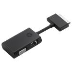 HP Dock Connector to Ethernet and VGA Adapter (G7U78AA)