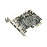 SYBA SD-PEX30009 Low Profile PCI-Express 1394B Firewire Controller Card