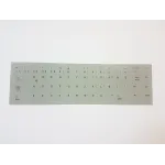 Türkçe Q Gri Notebook Klavye Sticker