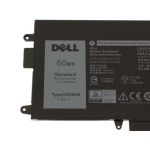Dell DP/N: 0725KY 725KY 451-BBZC 2-in-1 Orjinal Laptop Bataryası