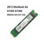 Apple MacBook Air 11” A1465 Mid 2012 uyumlu 512GB SSD