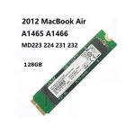 Apple MacBook Air 11" A1465 13” A1466 Mid 2012 uyumlu 128GB SSD