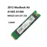 Apple MacBook Air 11" A1465 13” A1466 Mid 2012 uyumlu 128GB SSD