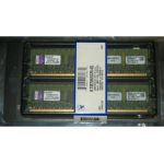 Kingston 4GB Kit (2 X 2GB) DDR2-400MHz ECC Reg. CL3 240-Pin DIMM RAM KTM2865SR/4G