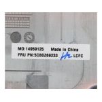 Lenovo ThinkPad L14 Gen 2 (Type 20X5, 20X6) 20X50046TX Upper Case Üst Kasa 5CB0Z69233