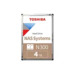 Toshiba N300 4TB 3.5" SATA3 7200 rpm 256Mb Cacha Server / NAS HDD