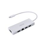 ASUS Grey USB-C Docking Station OS200 2x USB 3.0, 1x HDMI, 1x VGA, 1x Network