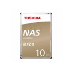 Toshiba N300 NAS Systems 10TB 3.5" 7.2K 6Gb/s SATA HDWG11AUZSVA