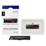 Samsung 990 PRO Heatsink NVMe M.2 SSD 1TB MZ-V9P1T0CW