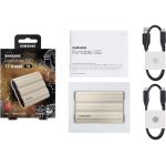 Samsung Portable SSD T7 Shield 1TB Bej MU-PE1T0K/EU