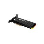 WD BLACK AN1500 NVMe SSD Add In Card 4TB WDS400T1X0L