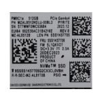 Lenovo ThinkBook 14 G6 IRL (21KG004NTRP333) Notebook 512GB PCIe M.2 22x42mm NVMe SSD Disk