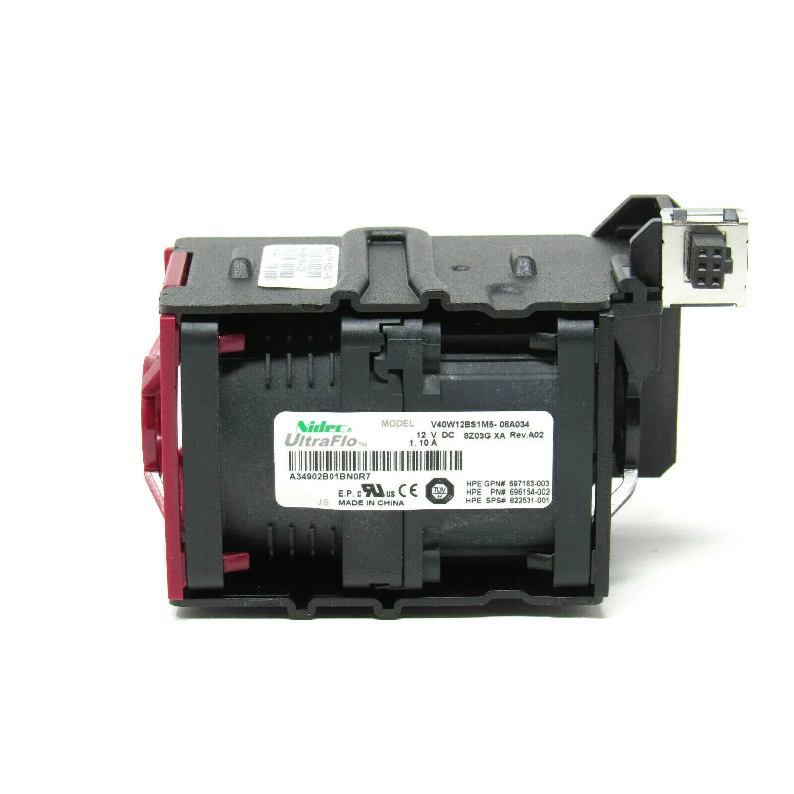 HP 696154-001 Delta GFM0412SS Cooling Fan Assembly - 732136-001 697183-003