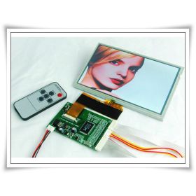 7" HW800480F-3A-0C TFT LCD Module + Dual AV / VGA Board 800x480 40Pin