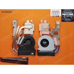 Yeni, Servis Yedek Parca MG60120V1-C230-S9 LENOVO Y400 Y500(For Intel I3 I5 CPU,Heatsink,version 2) CPU Fan