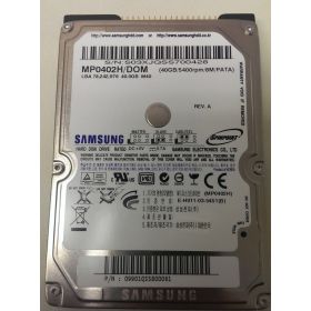 Samsung MP0402H 40GB 5400rpm 8M PATA SATA IDE PATA Harddisk 2001206789001 5907176111019  729507523361 8808979180240