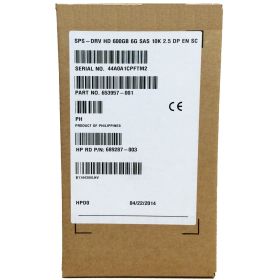 652583-B21 HP 600GB 6G 10K SAS 2.5 inch Hard Disk