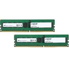 Crucial 16GB (2 x 8GB) 288-Pin DDR4 SDRAM ECC DDR4 2133 (PC4-17000) Server Memory Model CT2K8G4RFS4213