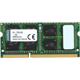 KTL-TP3CL/8G Kingston 8GB 204-Pin DDR3 SO-DIMM DDR3L 1600 Memory