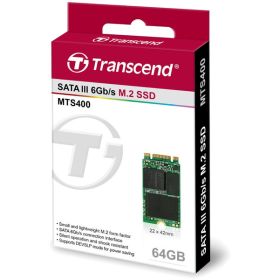 TS64GMTS400 Transcend MTS400 64GB 22x42mm M.2 SATA III SSD
