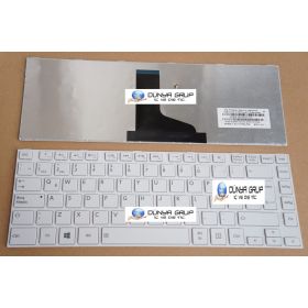 Toshiba Satellite L800 L830 Beyaz Türkçe Notebook Klavyesi