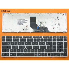 HP EliteBook 8570P 701986-141 686318-141 Türkçe Klavyesi