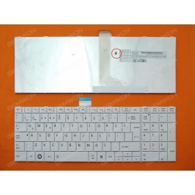 Toshiba Satellite C875D-S7105 Beyaz Türkçe Notebook Klavyesi