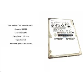 HUC106060CSS600 Hitachi 600GB 6G 10K SAS 2.5 inch Hard Disk