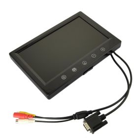 9 inch LCD Araç DVD VCR Headrest HD VGA/AV