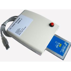 ATA PCMCIA Flash Disk Memory Card Reader CardBus To USB 2.0 Adapter