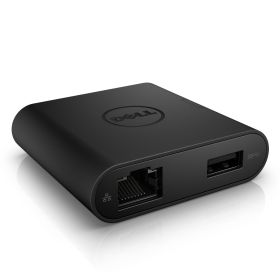 Dell Adapter, USB Type C to HDMI/VGA/Ethernet/USB (470-ABQN)