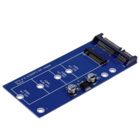 M.2 NGFF SSD to SATA 2.5" 7+15 22 Pin Converter Adapter Card