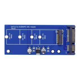 M.2 NGFF SSD to SATA 2.5" 7+15 22 Pin Converter Adapter Card