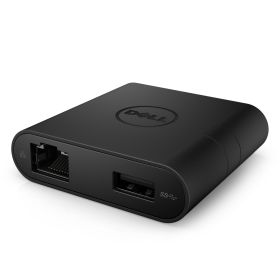 Dell Adapter, USB Type C to HDMI/VGA/Ethernet/USB (VK905)