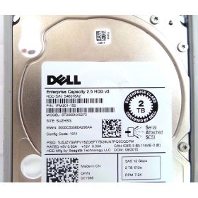 Dell TMVN7 0TMVN7 ST2000NX0463 2TB 7.2K SAS 2.5in 12Gbps HDD Hard Disk