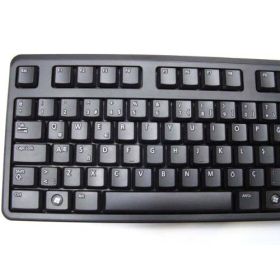 D257N, HY72P, G0DTX DELL USB Keyboard Siyah SLIM Türkçe QWERTY