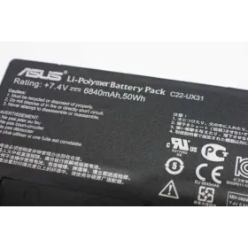 Orjinal Asus Zenbook UX31E-RY010V Pili 7.4V 50WH C22-UX31